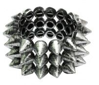 Pulseira Spike Prata